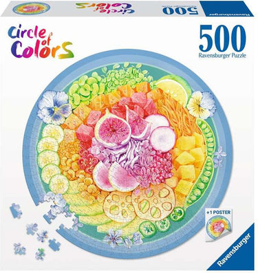 Ravensburger puzzel pokã©bowl - legpuzzel - 500 stukjes