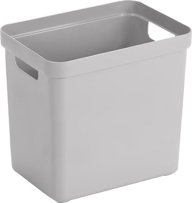 Sunware - sigma home opbergbox 25l grijs - 35 x 24,6 x 36,3 cm