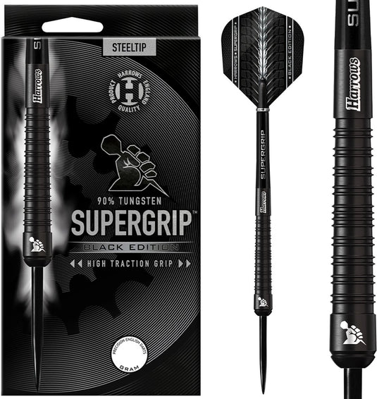 Harrows supergrip black edition 90% tungsten 30gr