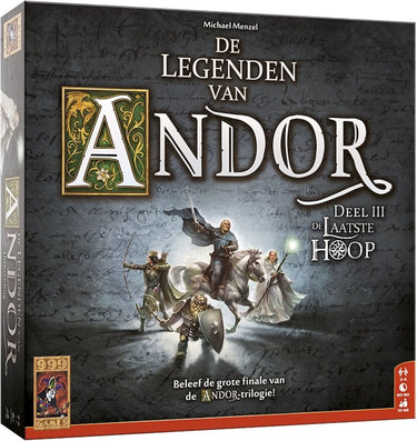 999games 999 games de legenden van andor: de laatste hoop bordspel