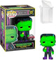 Funko pop! horror universal studio monsters - frankenstein #1227 special edition black light