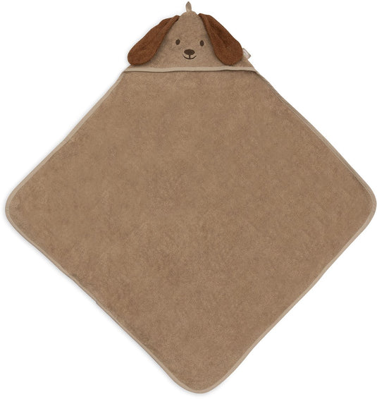 Jollein badcape baby - 100% badstof katoen - 75x75 cm - diego