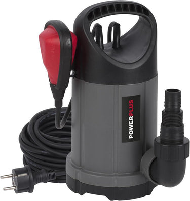 Powerplus elektrische waterpomp powew67902 - dompelpomp van 250 w, temperatuur van 35°c en doorstroom van 5000 l u, tuingereedschap