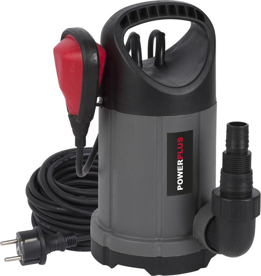 Powerplus elektrische waterpomp powew67902 - dompelpomp van 250 w, temperatuur van 35°c en doorstroom van 5000 l u, tuingereedschap