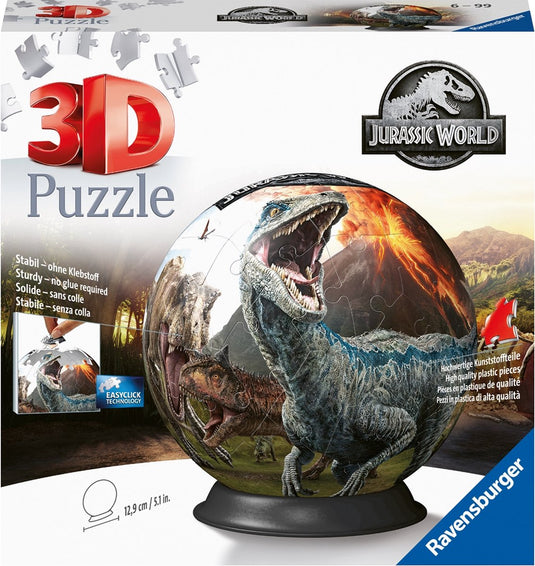Ravensburger jurrassic world - 3d puzzel - 72 stukjes