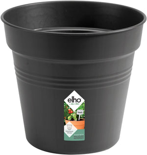 Elho green basics kweekpot 19 - kweekpot voor binnen en buiten - ø 19.0 x h 17.4 cm - living black