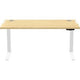 Levado sit-stand bureau maple 1600x800