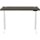 Levado sit-stand bureau walnut 1400x800