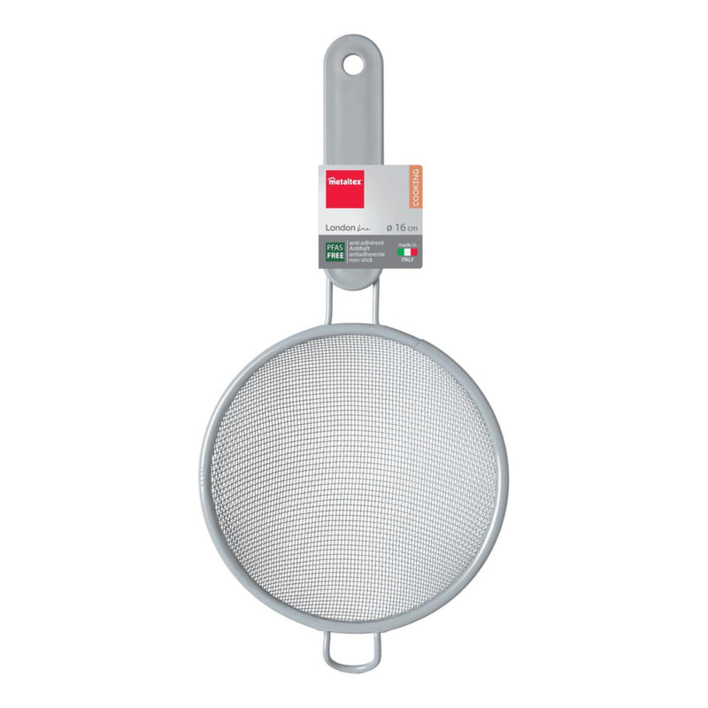 Load image into Gallery viewer, Metaltex london line zeef ø16cm grijs
