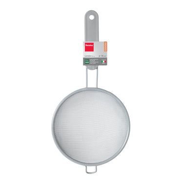 Metaltex london line zeef non-stick metaal pfas vrij ã˜18cm grijs