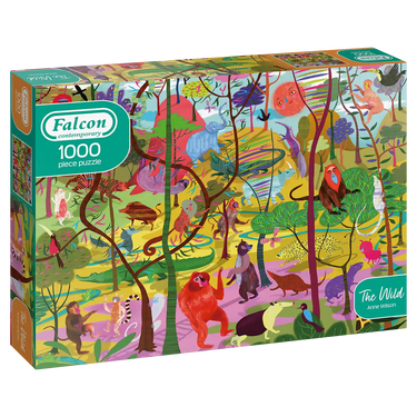 Jumbo falcon contemporary puzzel - the wild - 1000 stukjes