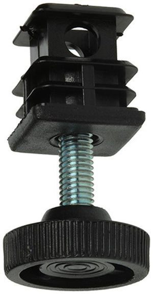 Mack 1047774 - regelbare insteekdop zwart 25 x 25 mm 2 st pcs | 6 stuks