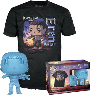 Funko pop! tee box animation: attack on titan - eren jeager #1321 maat m