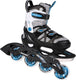 Tempish – enbo duo – ijshockeyschaatsen – schaatsen kinderen – zwart – verstelbare pasvorm comfortvoering – maat eu 37-40