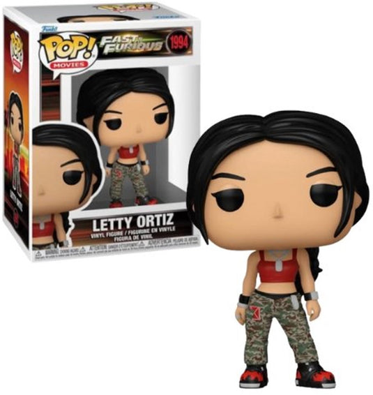 Funko fast furious letty ortiz vinylfiguur 1994 unisex pop! - neutraal - standard