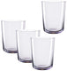 Leonardo leggero glas 330ml lavanda - set 4
