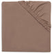 Jollein hoeslaken ledikant - 60x120cm - jersey - milky coffee