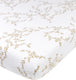 Meyco baby branches hoeslaken co-sleeper - sand - 50x90cm