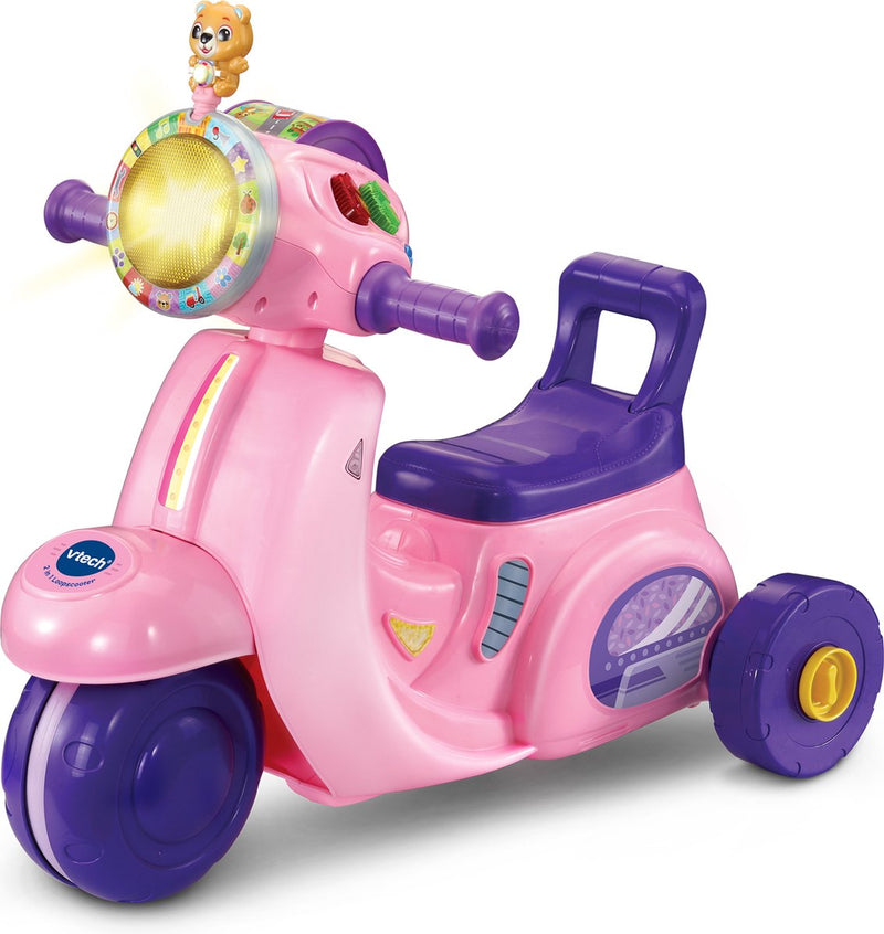 Load image into Gallery viewer, Vtech 2in1 loopscooter roze
