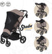 Titanium baby titaniumbaby shadie elastic sunshade black
