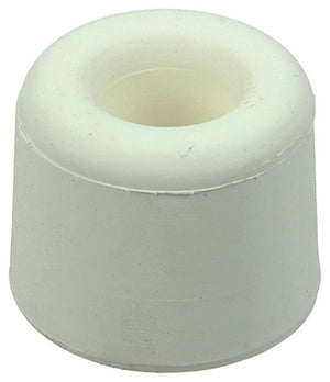 Mack 1047630 - deurstop rubber + schroef wit 30 x 25 mm 2 st pcs | 6 stuks