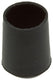 Mack 1047744 - opsteekdop kunststof zwart ø 10 mm 4 st pcs | 6 stuks