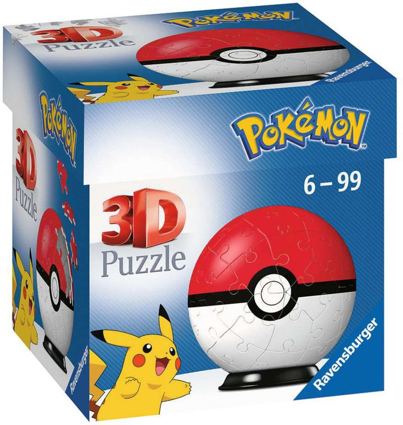 Load image into Gallery viewer, Ravensburger pokémon pokeball 3d puzzel, 54st.
