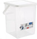 Rotho - poedercontainer, tabletten, wasmiddelen 9l - transparant