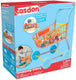 Casdon speelgoed winkelwagen - kleurrijke shopping trolley voor kinderen.