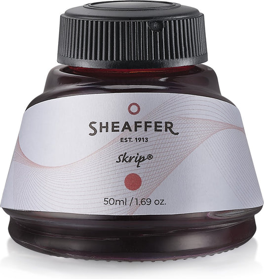 Sheaffer inktpotje - inhoud 50ml - rood - sf-94241