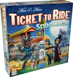 Days of wonder ticket to ride spookstad - - familiespel - nederlandstalig bordspel - vanaf 6 jaar