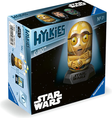 Ravensburger - hylkies - star wars - c-3po - capsule figuur