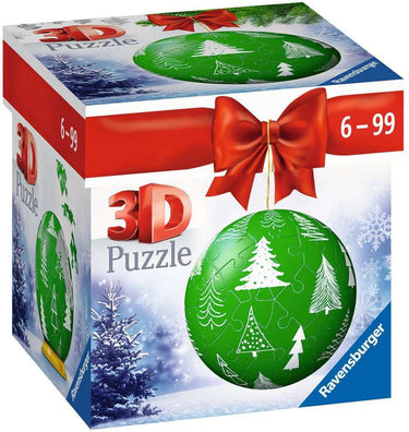 Ravensburger kerstbal norwegian - 3d puzzel - puzzelbal