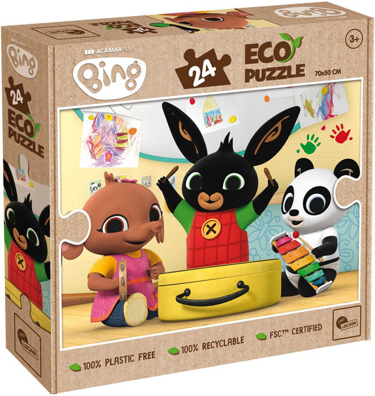 Lisciani bing eco-puzzle 24 - music time!