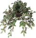 Mica decorations kunstplant tradescantia vader hangplant - 45 cm - groen - kunstplanten nepplanten