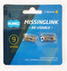 KMC Fietsketting 9R Ti-N Goud 6.6mm