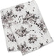 Lulujo - hydrofiele doek - swaddle - bamboo - 120x120 cm - black floral
