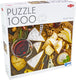 Tactic a cheese plate – puzzel – 1000 stukjes – culinaire kaasplank – sfeervolle foodfotografie – hoogwaardige scandinavische kwaliteit