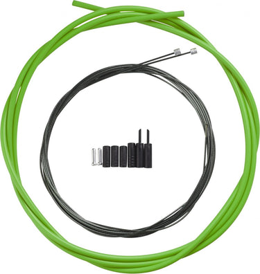 Shimano ot-sp41 optislick schakelkabelset racefiets – rvs binnenkabels – groen
