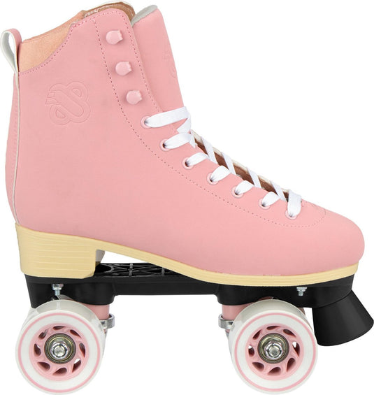 Nijdam rolschaatsen nubuck - candy cakes - roze - maat 38