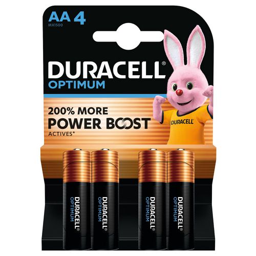 Batterijen duracell optimum aa