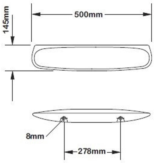 Plieger spring brussel planchet 50cm wit