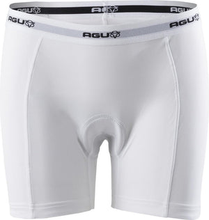 Agu underwear fietsonderbroek essential - fietsonderbroek dames met zeem - ademend fietsondergoed - wit - xl