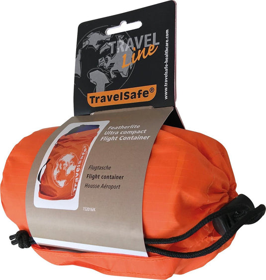 Travelsafe regenhoes - oranje