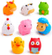 Munchkin badspeelgoed - bad farm squirters - boerderij badvriendjes - per 8 stuks - vanaf 9 maanden