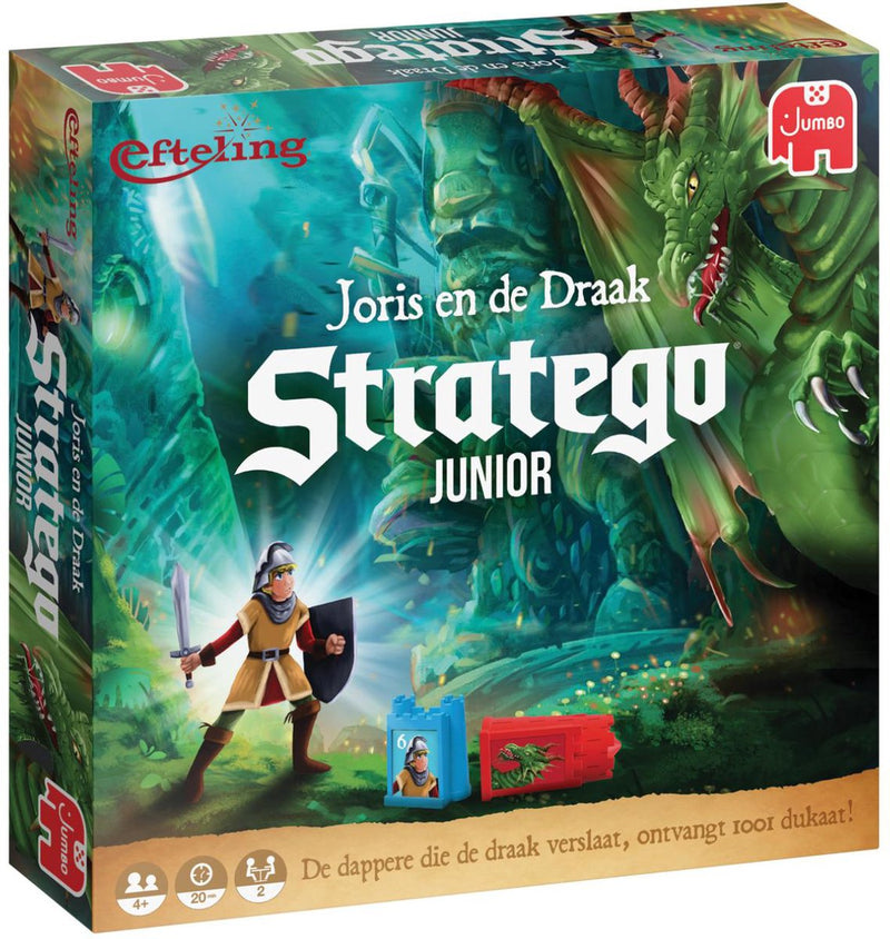 Afbeelding laden in galerijviewer, Stratego jumbo junior joris en de draak bordspel
