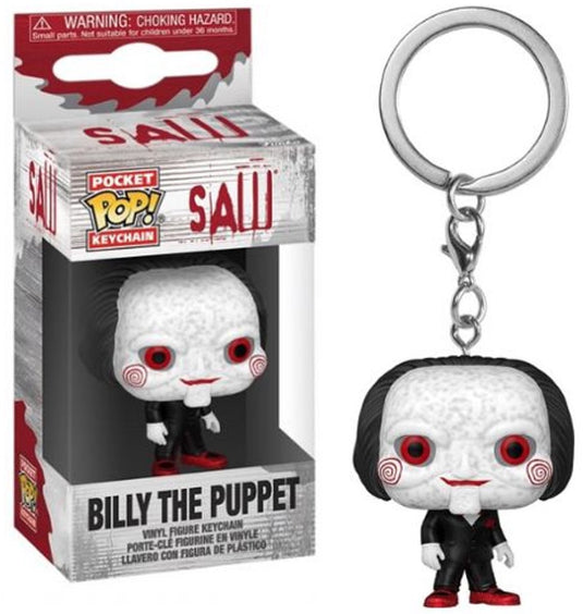 Funko pocket pop! keychain horror: saw - billy the puppet