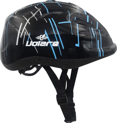 Volare fietshelm - kids - zwart - 47-51 cm