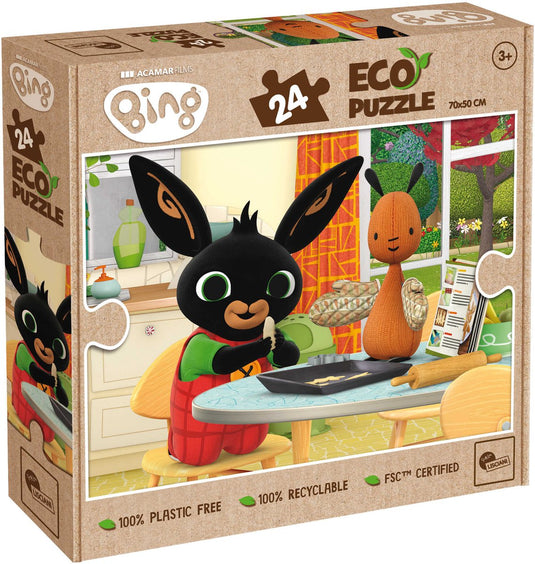 Lisciani bing eco-puzzle 24 - bake cookies