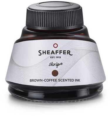 Sheaffer inktpotje - bruin - inkt met koffiegeur - 50ml - sf-94291